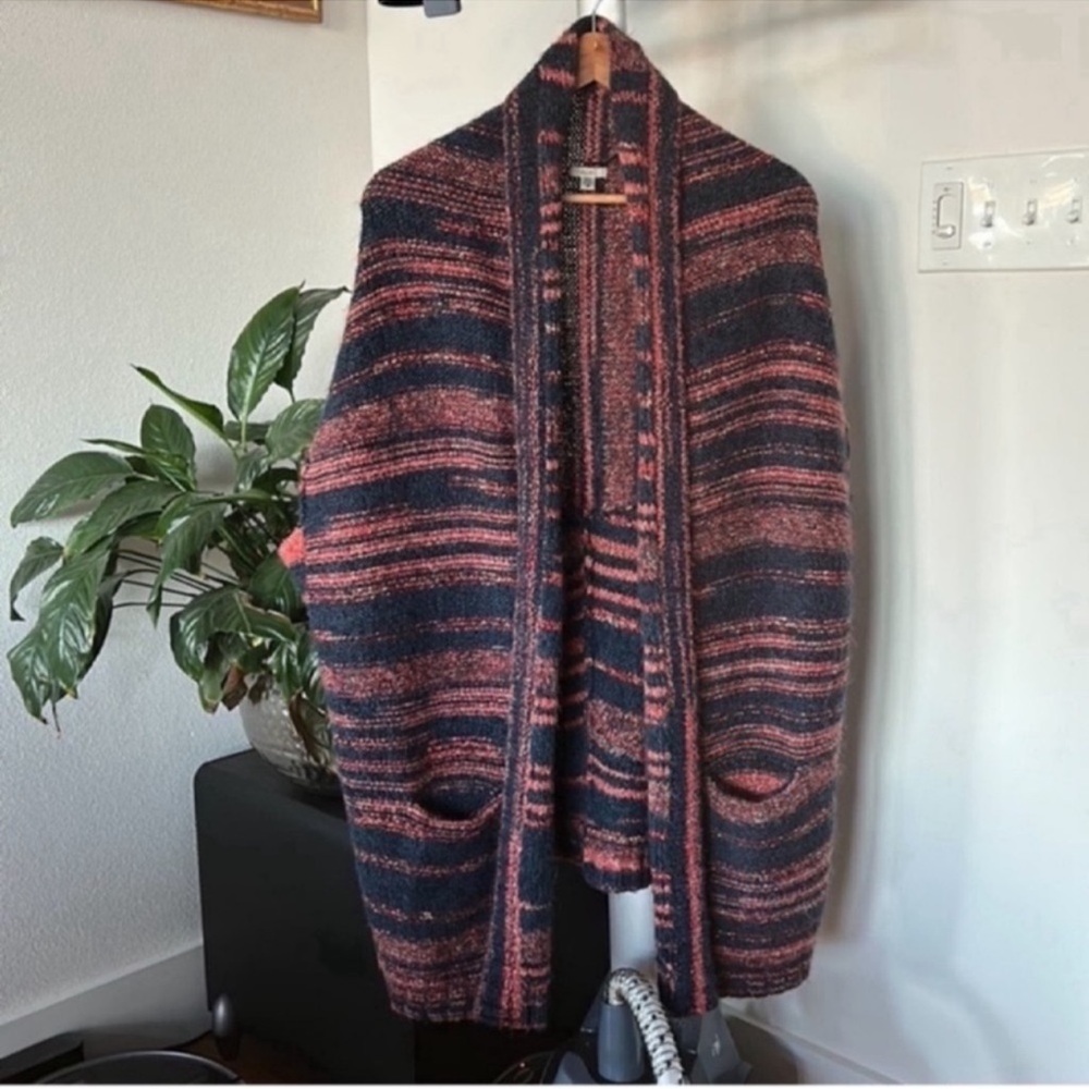 Urban Outfitters Ecote Wool Blend Sleeveless Sweater Cardigan Sz S Oversized